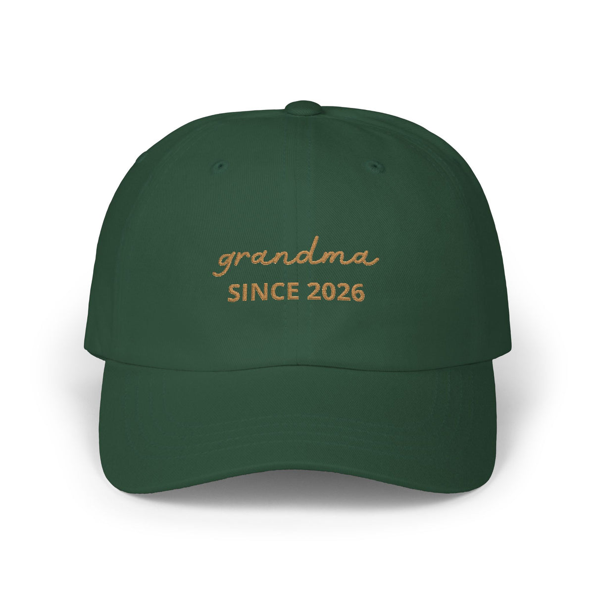 Cap Grandma Since Embroidered Date