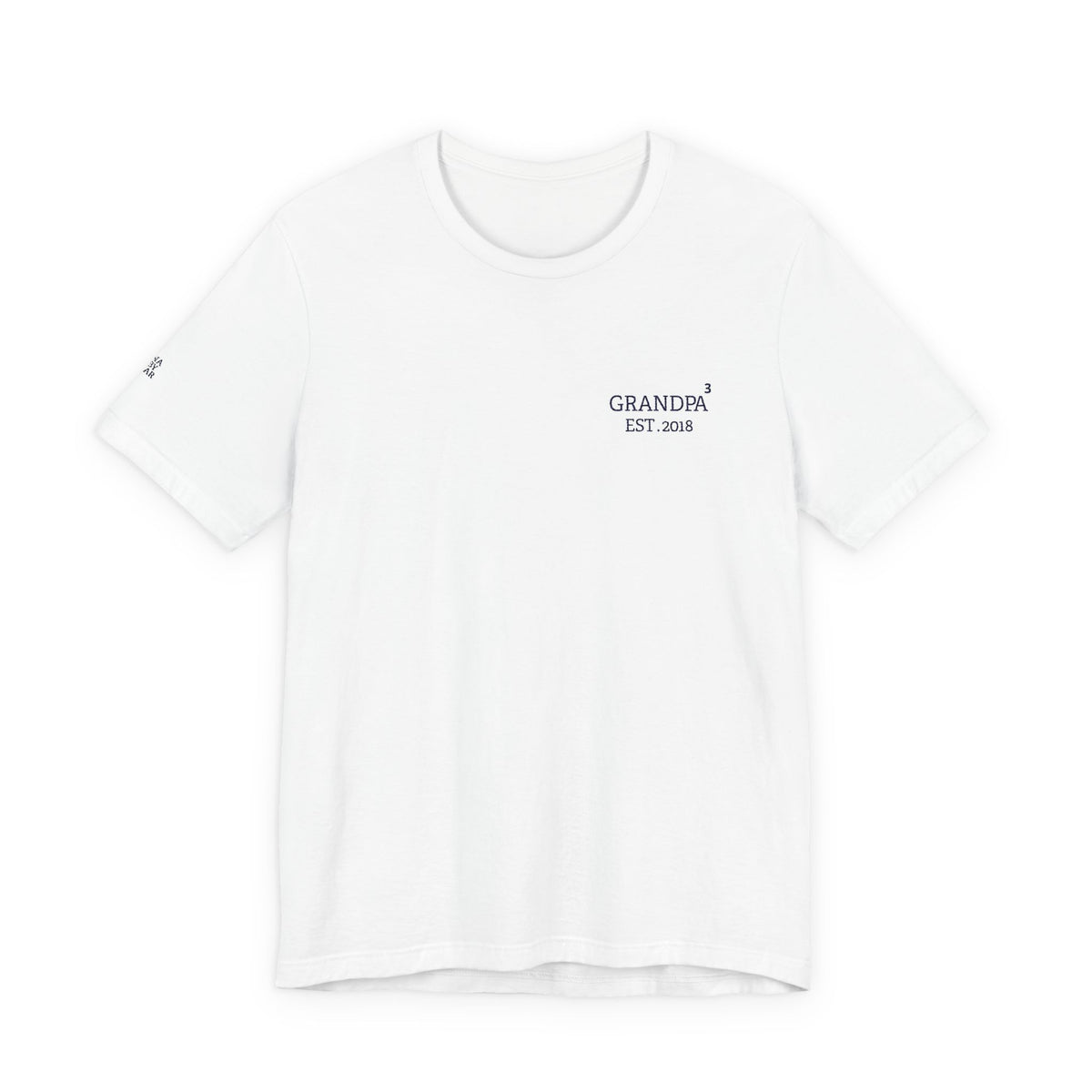 T-shirt Exponent Grandpa embroidered and personalized