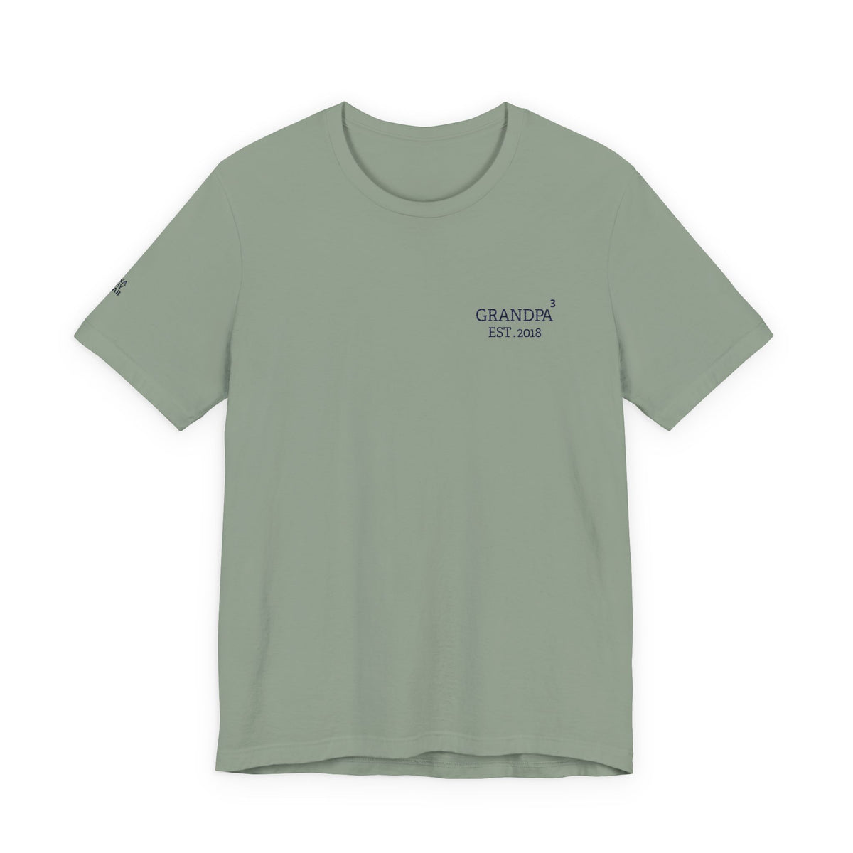 T-shirt Exponent Grandpa embroidered and personalized