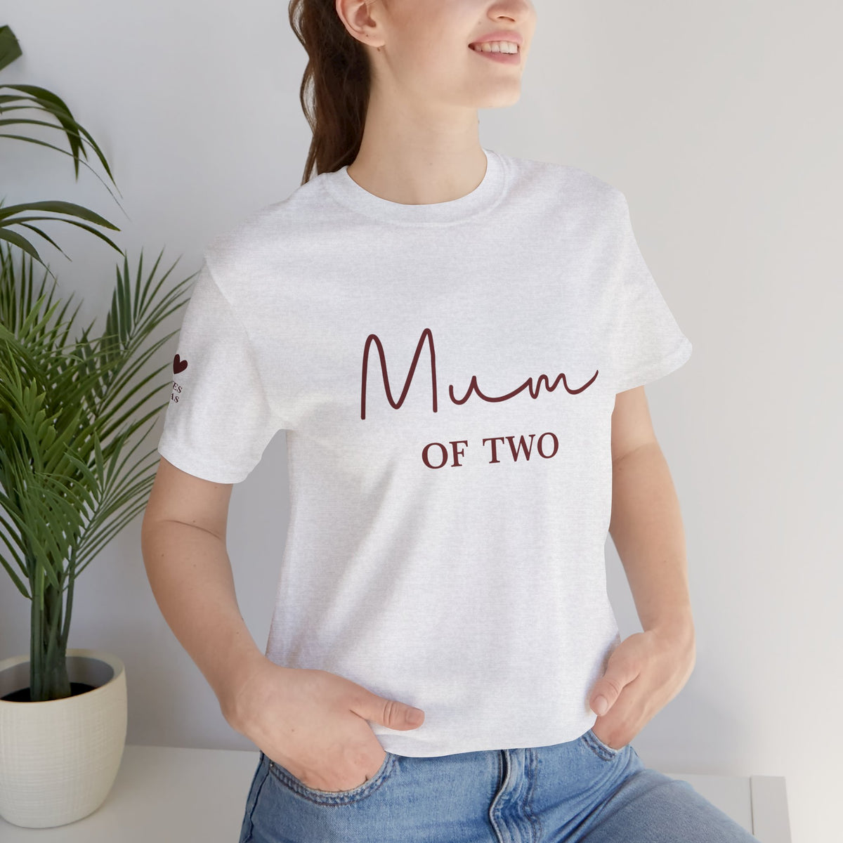 T-Shirt Mum of and personalized first names
