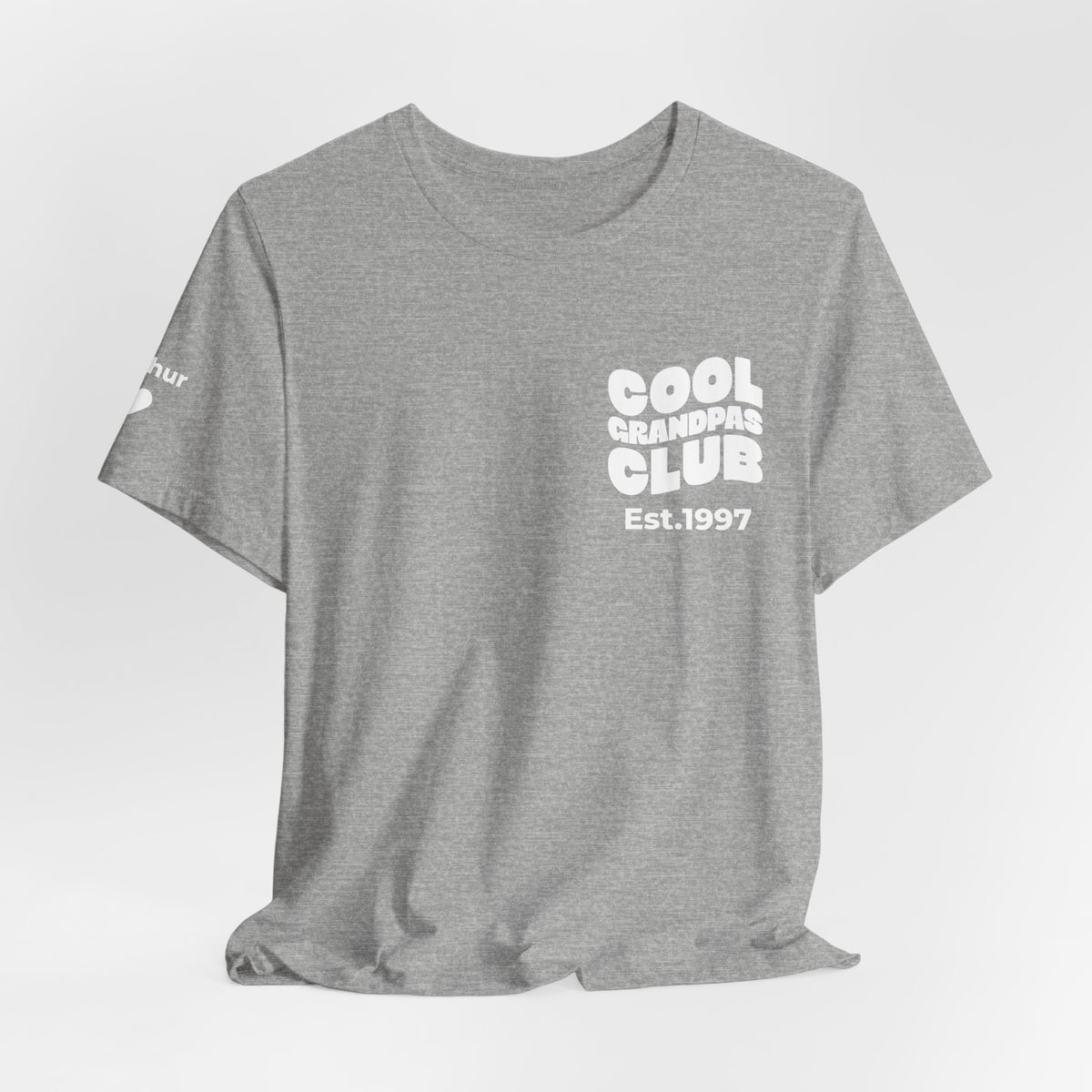 T-Shirt Cool Grandpas Club & Sleeve Names