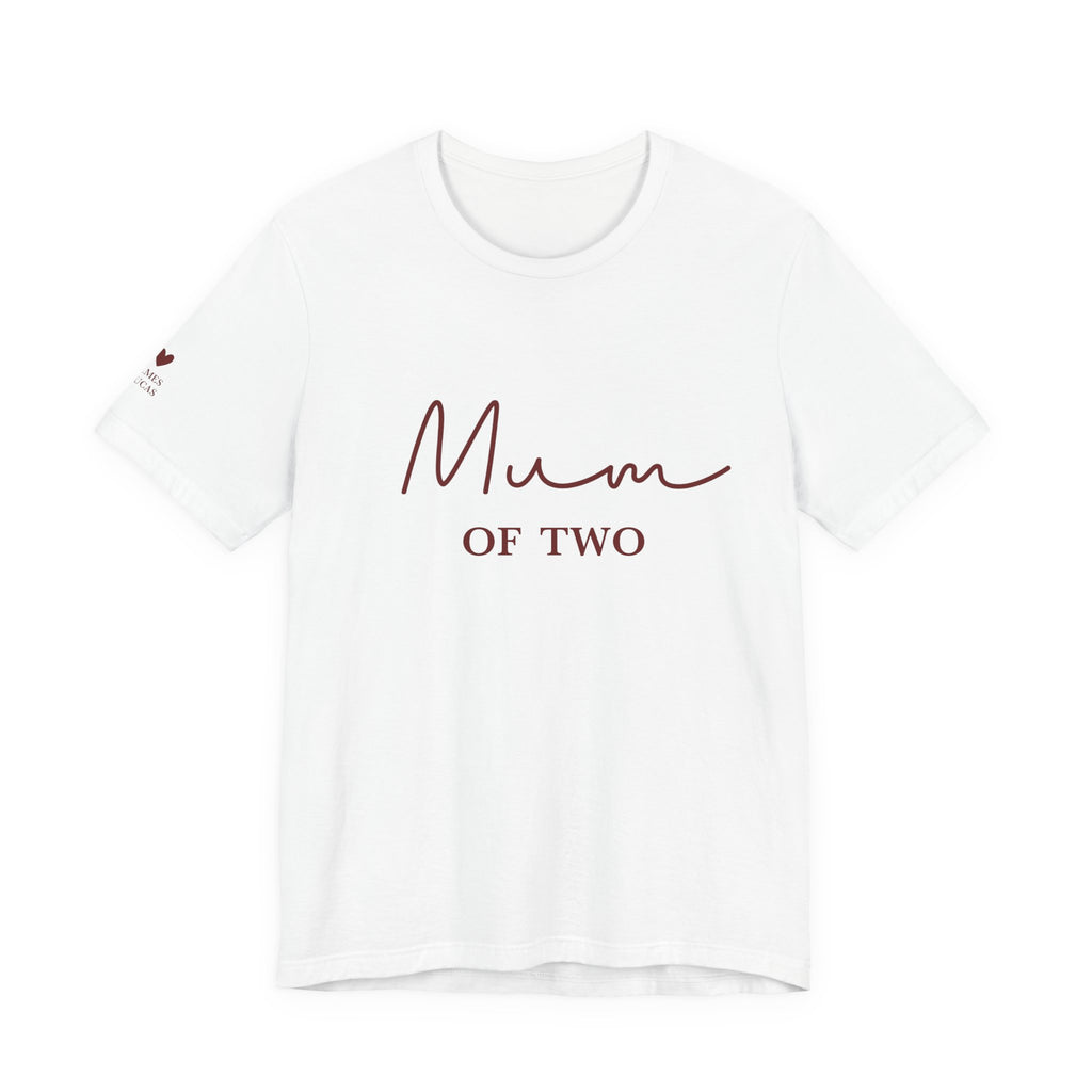 T-Shirt Mum of and personalized first names