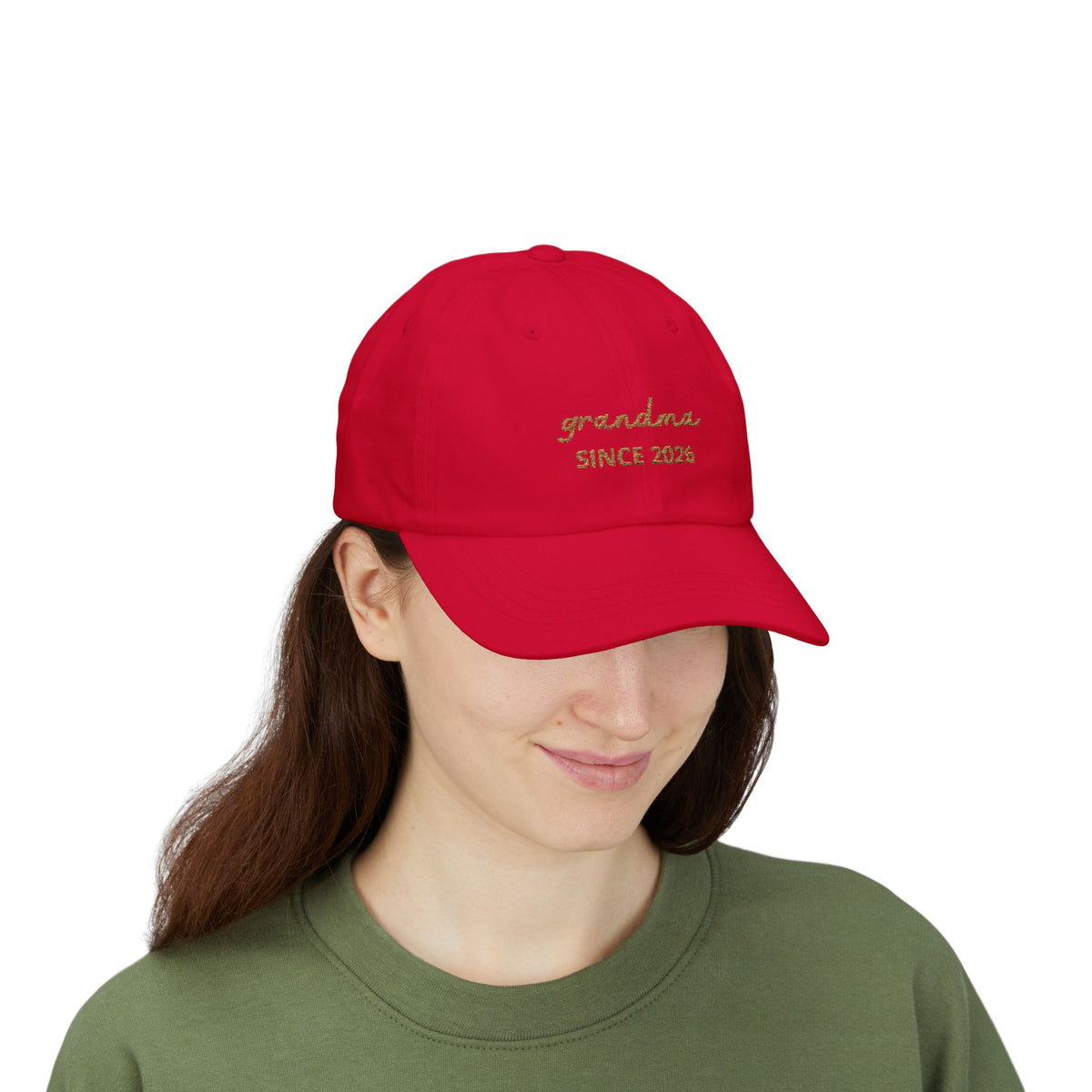 Cap Grandma Since Embroidered Date