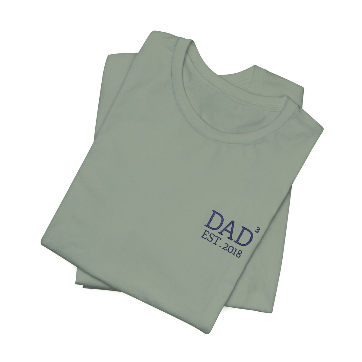 T-shirt Exponent Dad embroidered and personalized