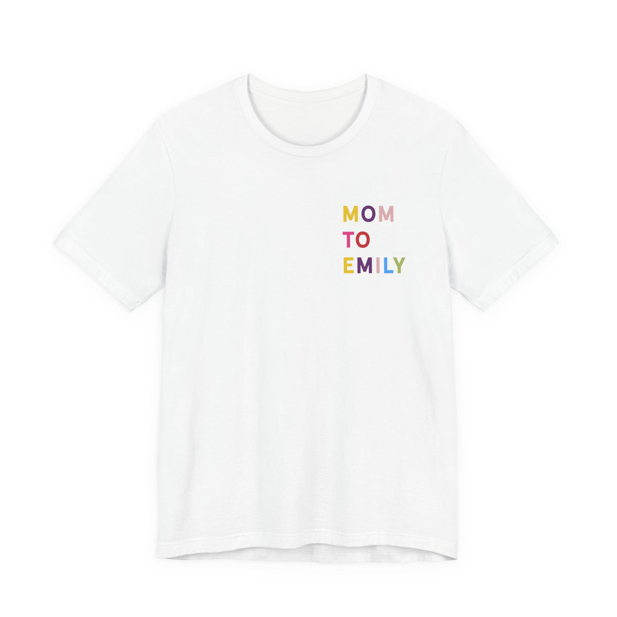 T-Shirt Multicolored name mummy