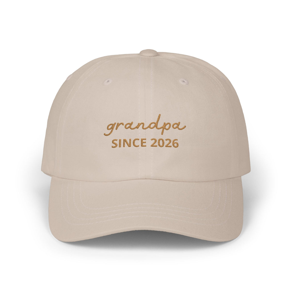 Cap Grandpa Since Embroidered Date