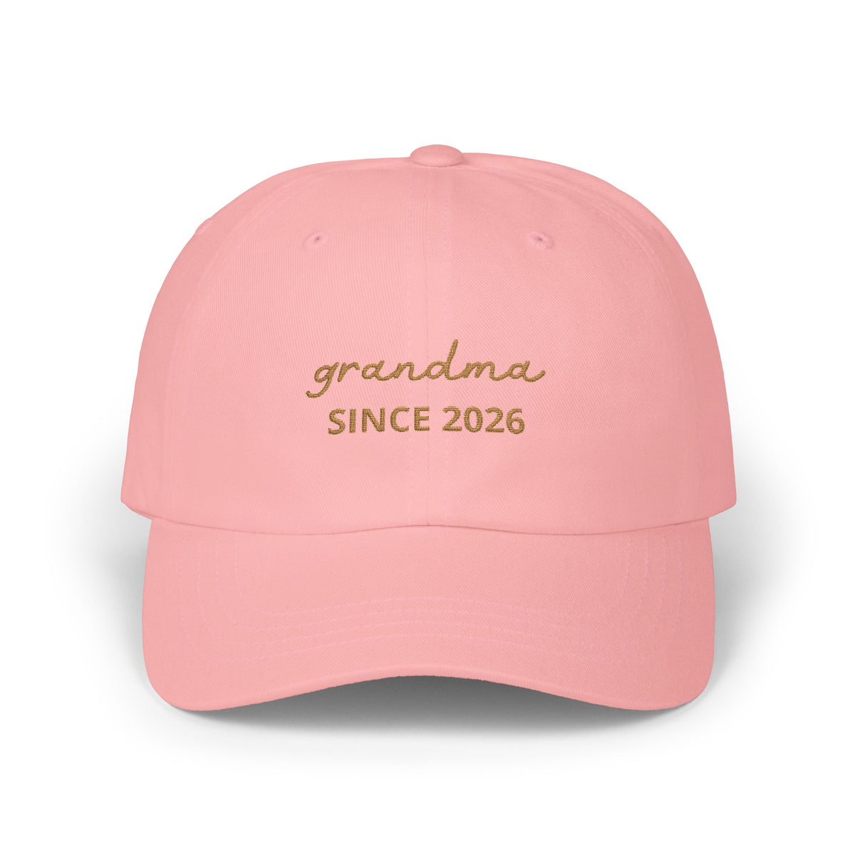 Cap Grandma Since Embroidered Date