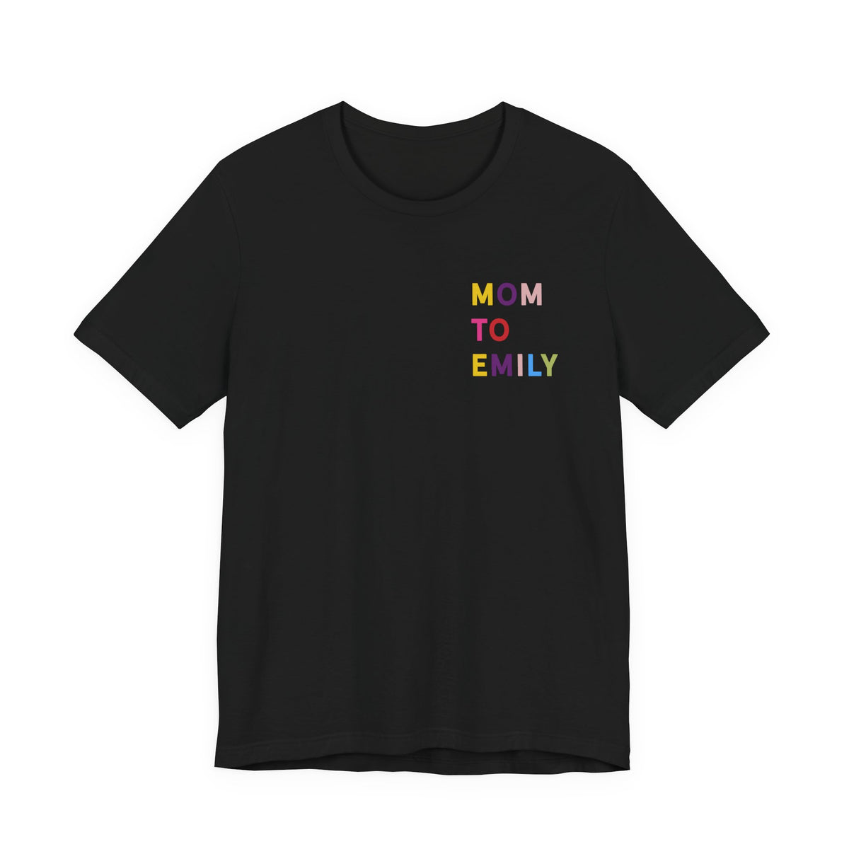 T-Shirt Multicolored name mummy