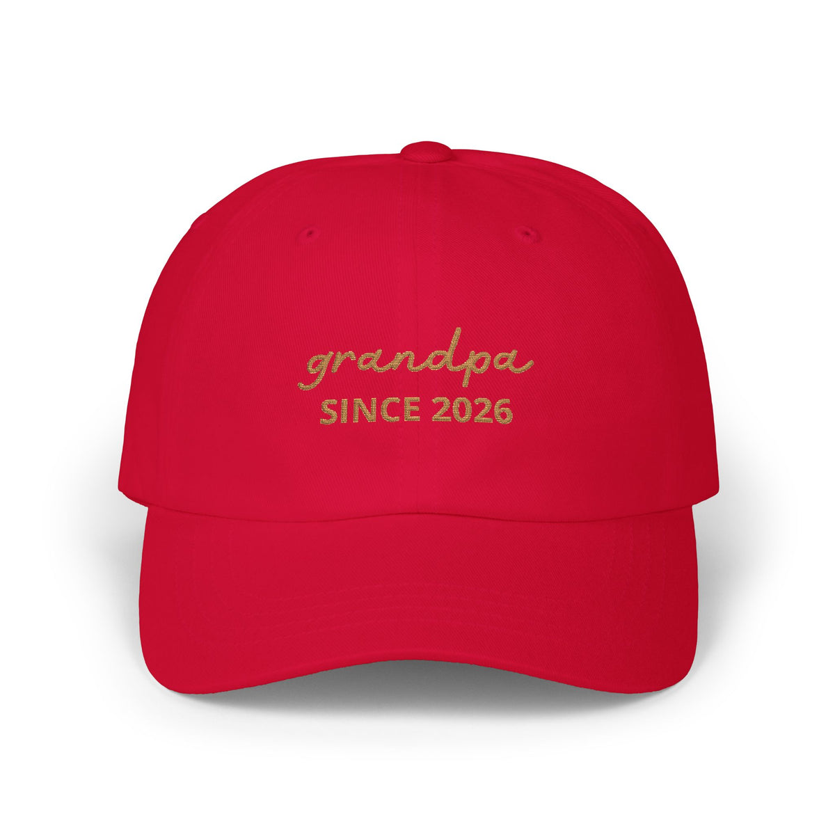 Cap Grandpa Since Embroidered Date