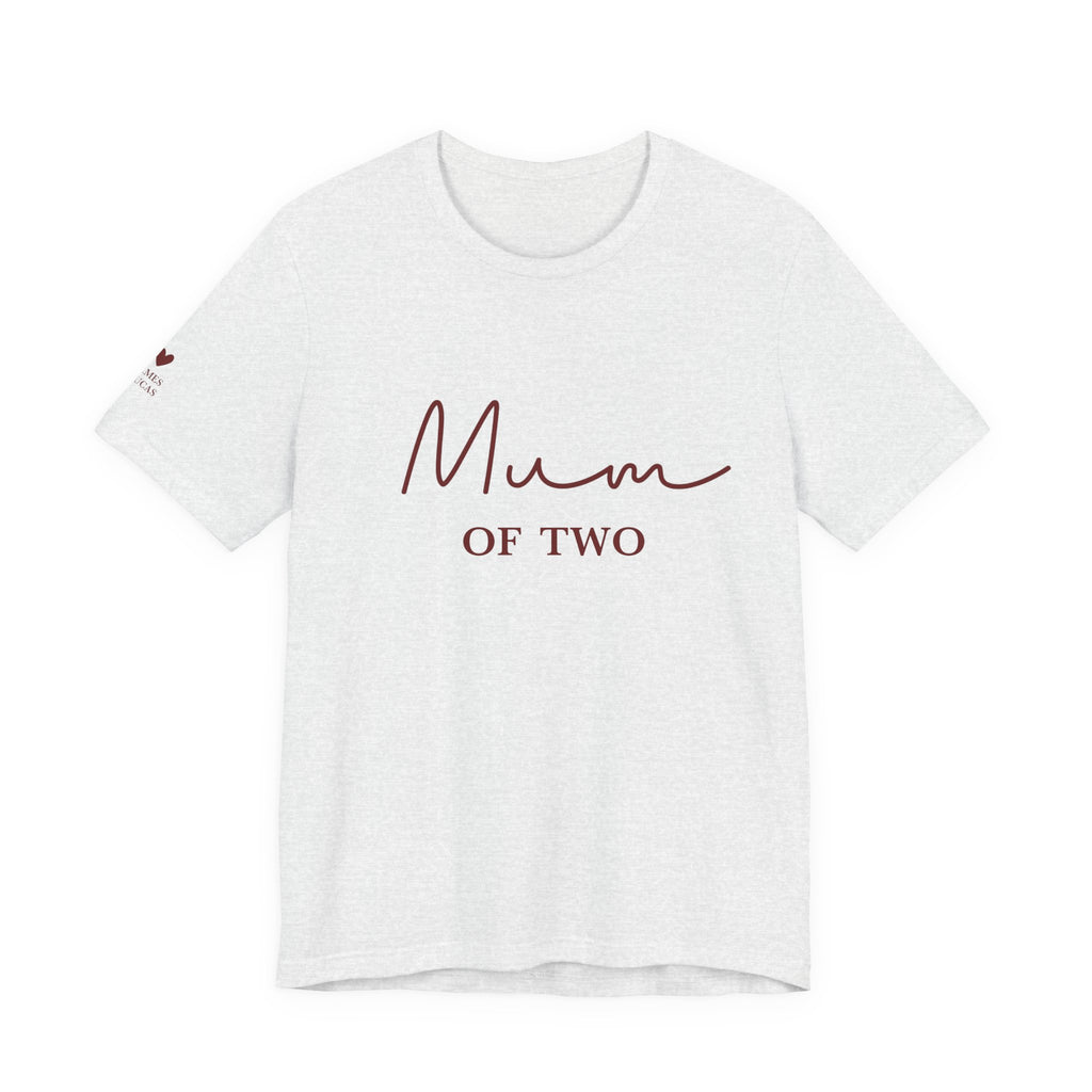 T-Shirt Mum of and personalized first names