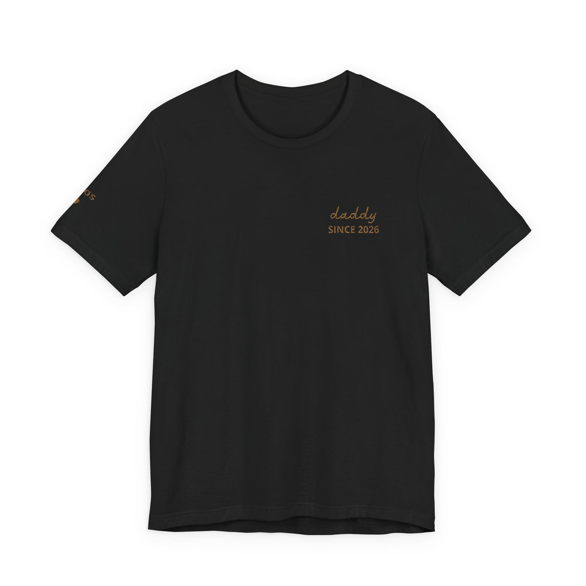 Personalized Dad Since T-Shirt Embroidered with Names