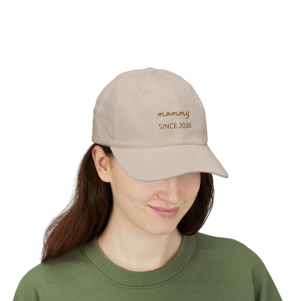 Cap Mommy since embroidered date