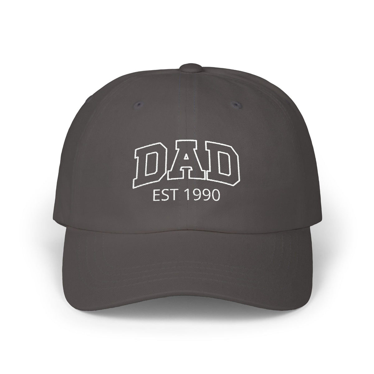 Cap Dad embroidered curved and children's names