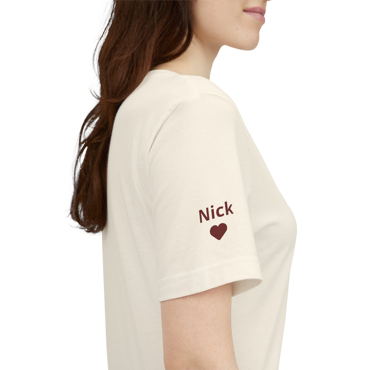 T-Shirt Cool moms club and first names on sleeve