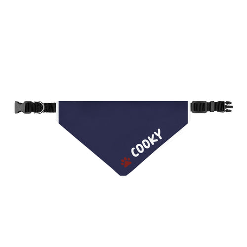 Blue Bandana with Personalized Pet Name