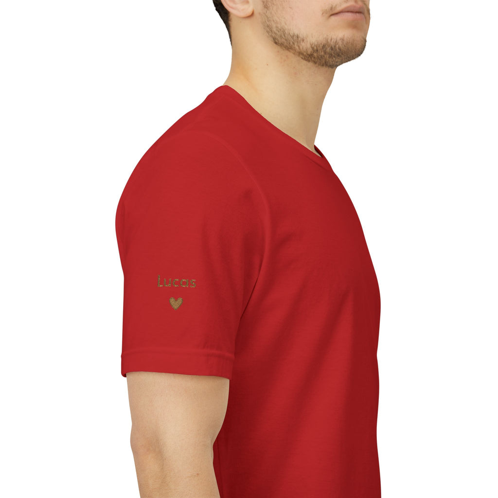Personalized Grandpa Since T-Shirt Embroidered with Names